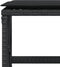 vidaXL - Tuinkrukken - 4 - st - met - kussens - 41x41x36 - cm - poly - rattan - zwart