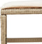 vidaXL - Tuinkrukken - 4 - st - met - kussens - 41x41x36 - cm - poly - rattan - beige