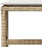vidaXL - Tuinkrukken - 4 - st - met - kussens - 41x41x36 - cm - poly - rattan - beige