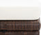 vidaXL - Tuinkrukken - 4 - st - met - kussens - poly - rattan - bruin