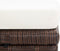 vidaXL - Tuinkrukken - 4 - st - met - kussens - poly - rattan - bruin