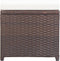 vidaXL - Tuinkrukken - 4 - st - met - kussens - poly - rattan - bruin