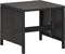 vidaXL - Tuinkrukken - 4 - st - met - kussens - poly - rattan - zwart