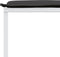 vidaXL - Tuinkrukken - 4 - st - met - kussens - staal - en - textileen - wit