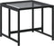 vidaXL - Tuinkrukken - 4 - st - poly - rattan - zwart