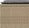 vidaXL - Tuinkrukken - met - kussens - 4 - st - poly - rattan - beige