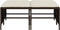 vidaXL - Tuinkrukken - met - kussens - 4 - st - poly - rattan - bruin