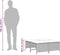 vidaXL - Tuinkrukken - met - kussens - 4 - st - poly - rattan - zwart