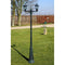 vidaXL Tuinlantaarn Preston 2-arms 215 cm donkergroen