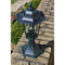 vidaXL Tuinlantaarn Preston 41 cm groen