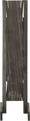 vidaXL - Tuinlatwerk - 120x90 - cm - massief - vurenhout - grijs