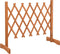 vidaXL - Tuinlatwerk - 150x80 - cm - massief - vurenhout - grijs