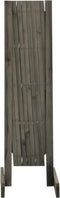 vidaXL - Tuinlatwerk - 150x80 - cm - massief - vurenhout - grijs