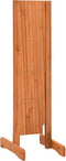 vidaXL - Tuinlatwerk - 150x80 - cm - massief - vurenhout - oranje