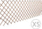 vidaXL - Tuinlatwerk - 5 - st - 180x90 - cm - wilg