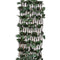 vidaXL - Tuinlatwerk - 5 - st - met - kunstbladeren - 180x90 - cm - wilg