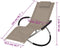 vidaXL - Tuinligbed - geometrisch - staal - taupe