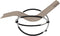 vidaXL - Tuinligbed - geometrisch - staal - taupe