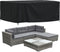 vidaXL - Tuinmeubelhoes - 420D - 200x165x80 - cm - oxford - zwart