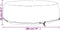 vidaXL - Tuinmeubelhoes - eilandlounge - 8 - oogjes - rond - Ø - 188x50 - cm