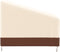 vidaXL - Tuinmeubelhoes - loungestoel - 600D - 79x97x48/74 - cm - oxford - beige