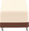 vidaXL - Tuinmeubelhoes - loungestoel - 600D - 79x97x48/74 - cm - oxford - beige