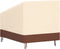 vidaXL - Tuinmeubelhoes - loungestoel - 600D - 79x97x48/74 - cm - oxford - beige