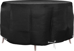 vidaXL - Tuinmeubelhoes - met - 10 - oogjes - rond - Ø - 230x90 - cm