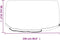 vidaXL - Tuinmeubelhoes - met - 10 - oogjes - rond - Ø - 230x90 - cm