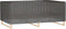 vidaXL - Tuinmeubelhoes - met - 12 - oogjes - rechthoekig - 227x152x65 - cm