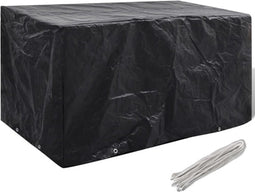 vidaXL - Tuinmeubelhoes - met - 8 - oogjes - 180x70x90 - cm