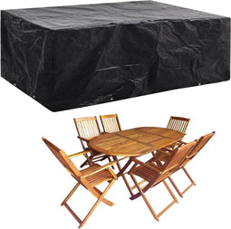 vidaXL - Tuinmeubelhoes - met - 8 - oogjes - 242x162x100 - cm