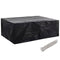 vidaXL - Tuinmeubelhoes - met - 8 - oogjes - 242x162x100 - cm
