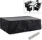 vidaXL - Tuinmeubelhoes - met - 8 - oogjes - 300x140x90 - cm