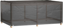 vidaXL - Tuinmeubelhoes - met - 8 - oogjes - rechthoekig - 180x122x75 - cm