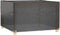 vidaXL - Tuinmeubelhoes - met - 8 - oogjes - vierkant - 125x125x75 - cm