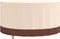 vidaXL - Tuinmeubelhoes - rond - 600D - Ø - 157x71 - cm - oxford - beige