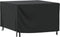 vidaXL - Tuinmeubelhoes - waterdicht - 420D - 113x113x73 - cm - zwart