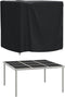 vidaXL - Tuinmeubelhoes - waterdicht - 420D - 116x100x120 - cm - zwart