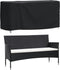 vidaXL - Tuinmeubelhoes - waterdicht - 420D - 180x70x90 - cm - zwart