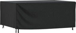 vidaXL - Tuinmeubelhoes - waterdicht - 420D - 225x143x90 - cm - zwart