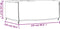 vidaXL - Tuinmeubelhoes - waterdicht - 420D - 225x143x90 - cm - zwart