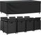vidaXL - Tuinmeubelhoes - waterdicht - 420D - 229x113x73 - cm - zwart