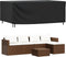 vidaXL - Tuinmeubelhoes - waterdicht - 420D - 240x140x90 - cm - zwart