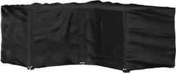 vidaXL - Tuinmeubelhoezen - met - 12 - oogjes - L-vormig - 185x185x90 - cm