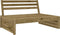 vidaXL - Tuinmiddenbank - 120x80 - cm - geïmpregneerd - grenenhout