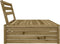 vidaXL - Tuinmiddenbank - 120x80 - cm - geïmpregneerd - grenenhout