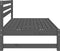vidaXL - Tuinmiddenbank - 120x80 - cm - massief - grenenhout - grijs