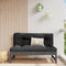 vidaXL - Tuinmiddenbank - 120x80 - cm - massief - grenenhout - grijs