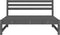 vidaXL - Tuinmiddenbank - 120x80 - cm - massief - grenenhout - grijs
